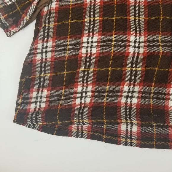 Vintage Woodland Men’s Flannel Shirt Rockabilly - Picture 3 of 11